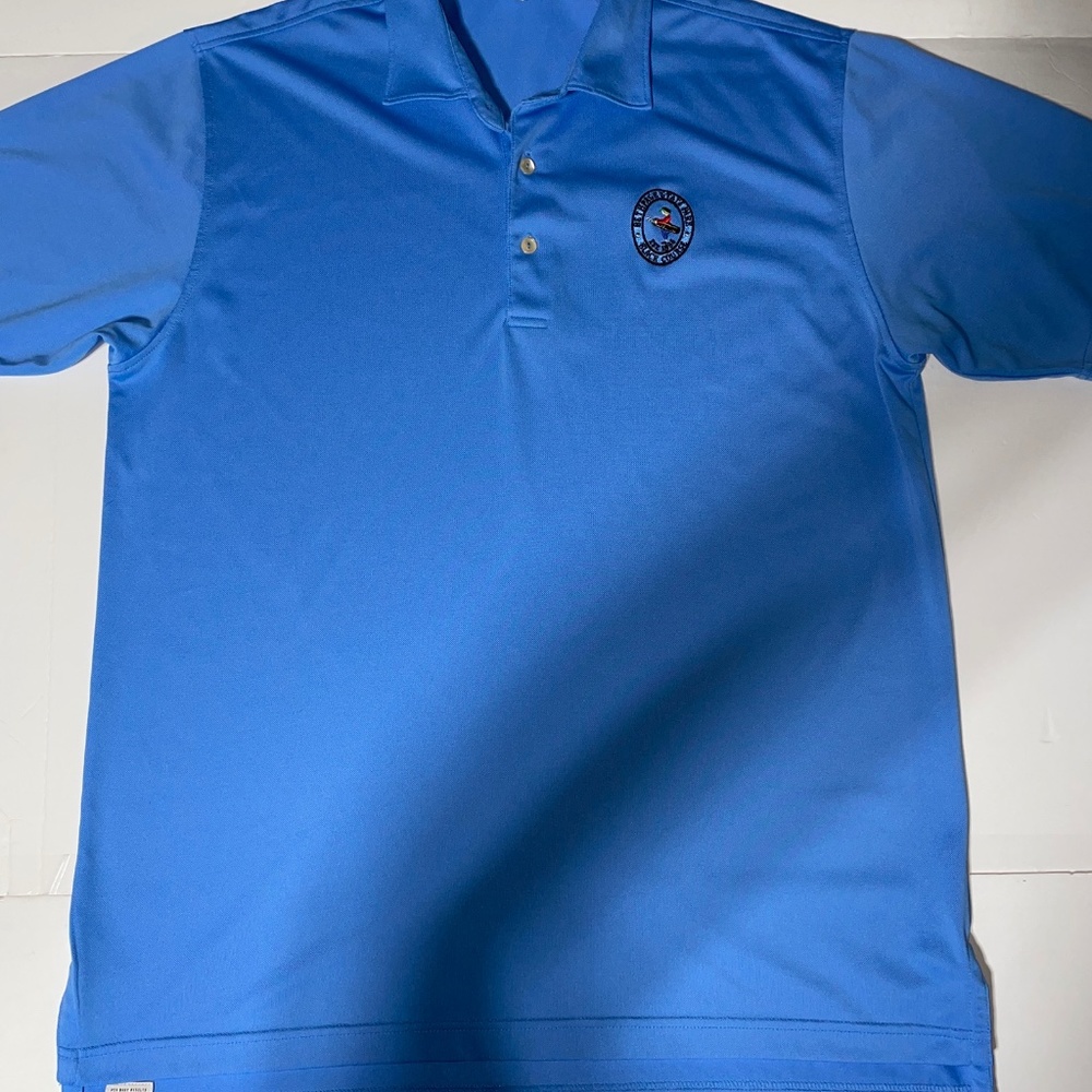Peter Millar Golf Solid Performance Jersey Polo S… - image 1